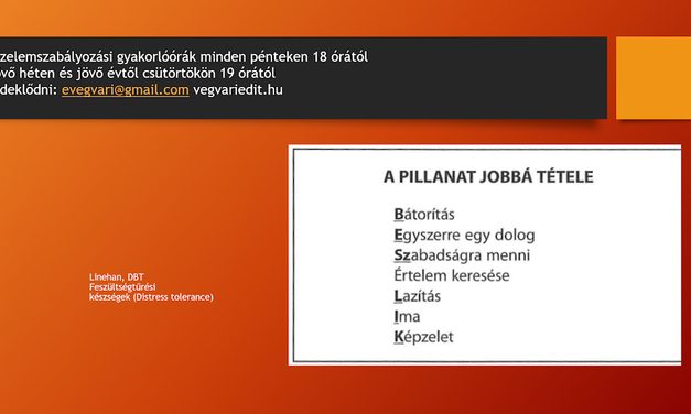 Mivel tehető jobbá a jelen?